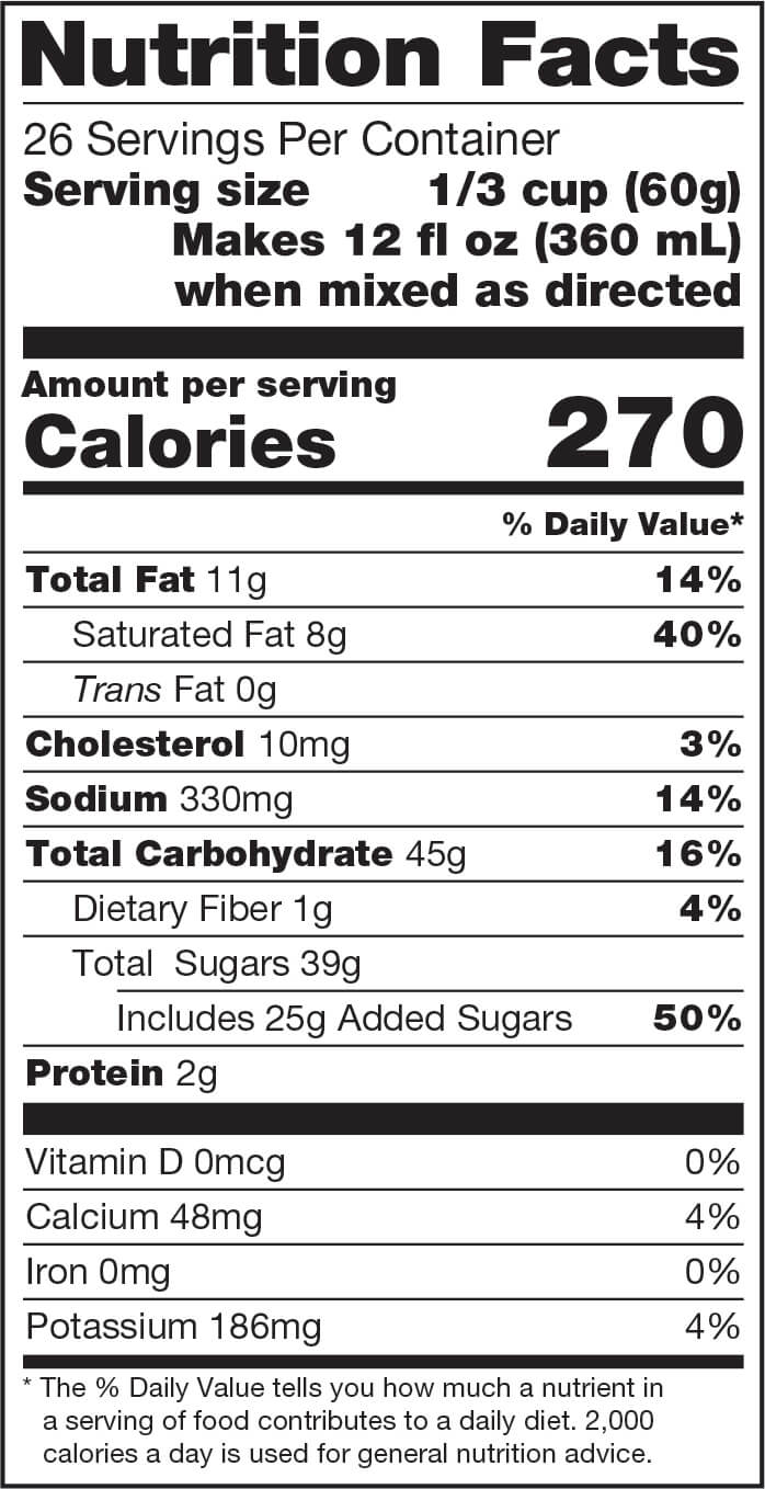 Cafe Essentials Toffee Latte drsmoothie